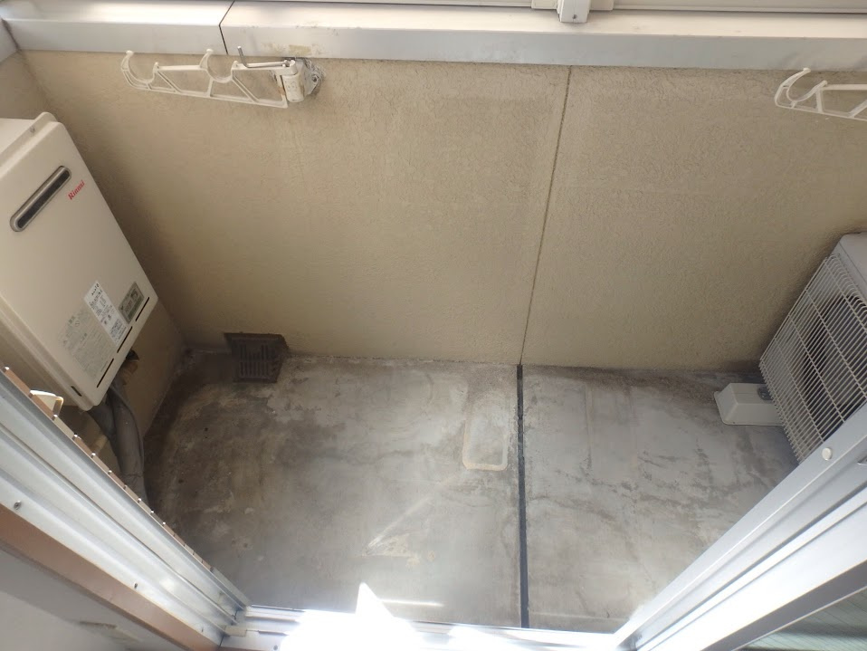 ビラージュエクセルのバルコニー