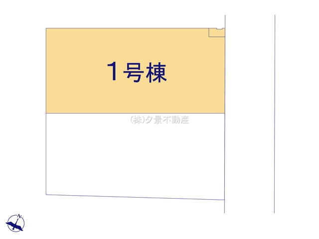 《仲介手数料無料》練馬区貫井３丁目46-29新築一戸建てケイアイスタイルの区画図