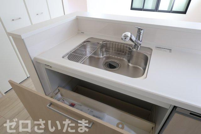 《仲介手数料無料》練馬区貫井３丁目46-29新築一戸建てケイアイスタイルのキッチン