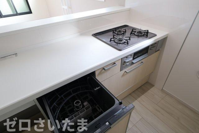 《仲介手数料無料》練馬区貫井３丁目46-29新築一戸建てケイアイスタイルのキッチン