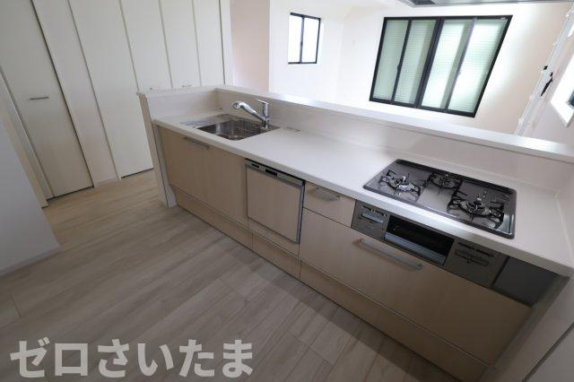 《仲介手数料無料》練馬区貫井３丁目46-29新築一戸建てケイアイスタイルのキッチン