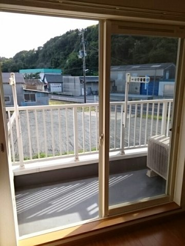 エレガンテⅡのバルコニー