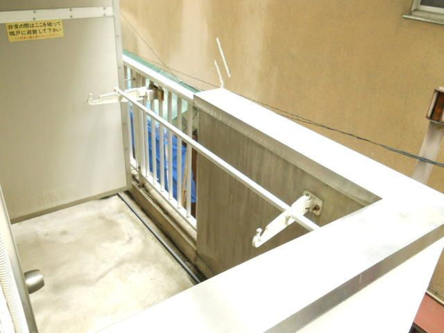 ゲイツハウスのバルコニー