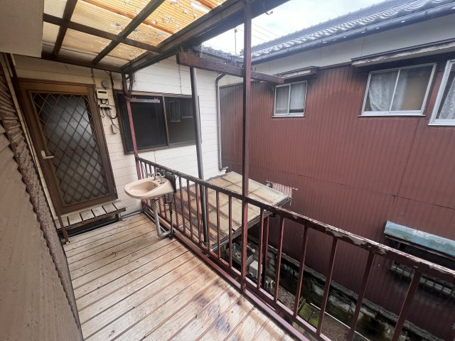 網干区坂出戸建のバルコニー