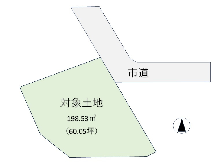 姫路市青山西4丁目　土地の土地図