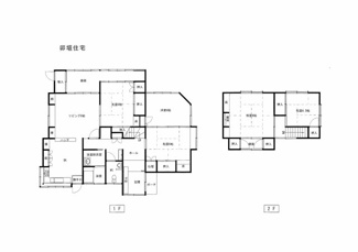 【間取り】 | 鳥取市卯垣３丁目中古戸建て