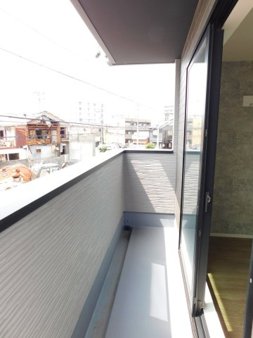 名古屋市西区児玉３丁目の新築一戸建のバルコニー|◇バルコニー◇　　南面で陽当り良好♪