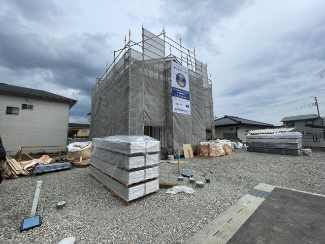 新築戸建・建売　大田原市浅香第8　Cradle Garden　全3棟の外観