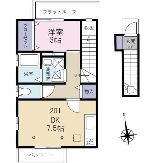 ラ・カーサ・ミーアの間取り
