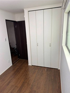 ふじみ野市上福岡４丁目の中古一戸建の収納|3階4.5帖の洋室のクローゼットです。
全居室クローゼット付きで部屋を広くお使いいただけます。