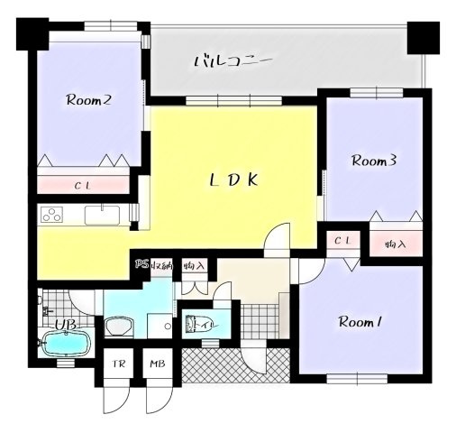 【間取り】の画像