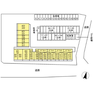 【区画図】 | エキスポコンフォート　Ⅱ