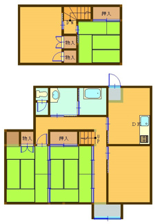 【間取り】 | 細野住宅　玉里Ⅱ
