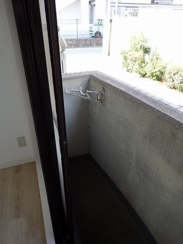 スクエアメゾン姫路城前のバルコニー