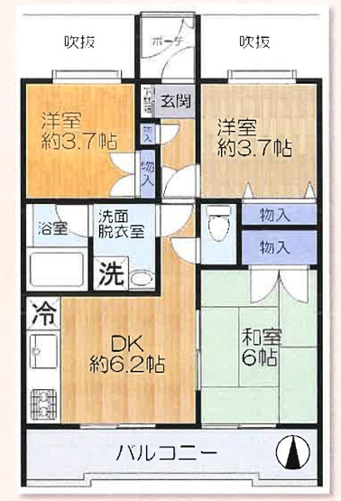 【間取り】 | 二俣川ダイカンプラザ