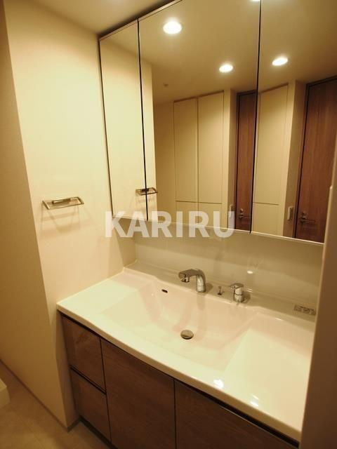 プラウドタワー梅田豊崎の洗面所