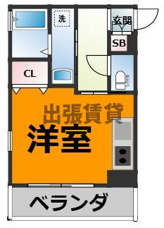 仲介手数料０円！！シーズンコート六番町の間取り