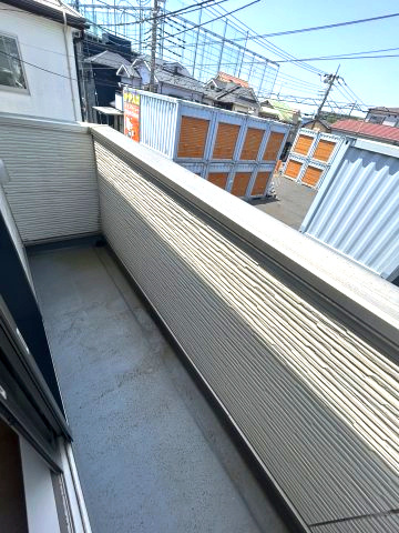 川口市里　中古戸建のバルコニー