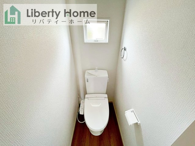 つくば市今鹿島　新築戸建　2号棟のトイレ