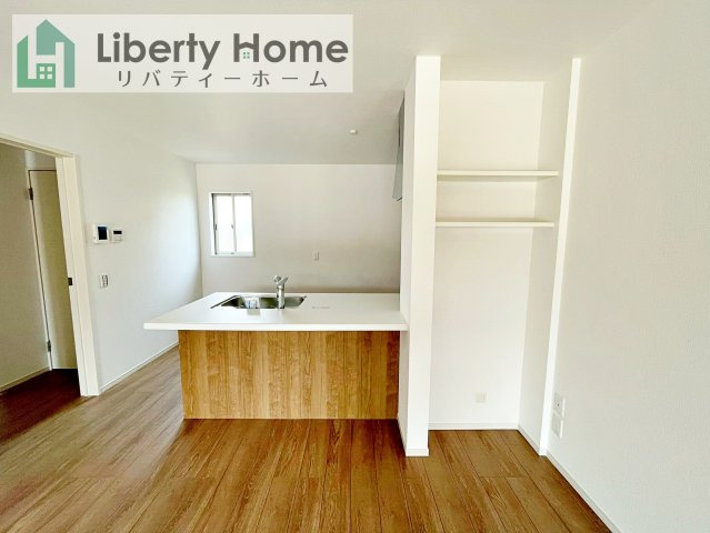 つくば市今鹿島　新築戸建　2号棟の居間・リビング