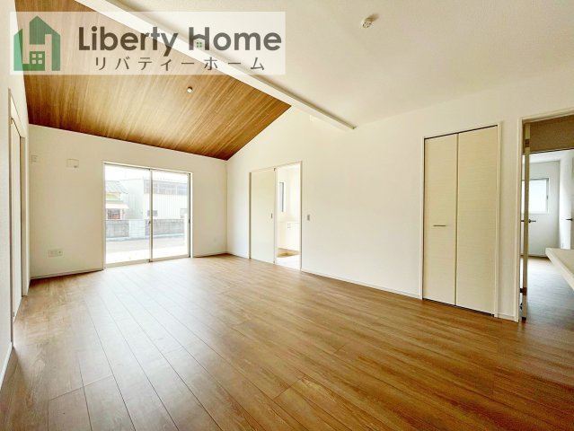 つくば市今鹿島　新築戸建　2号棟の居間・リビング