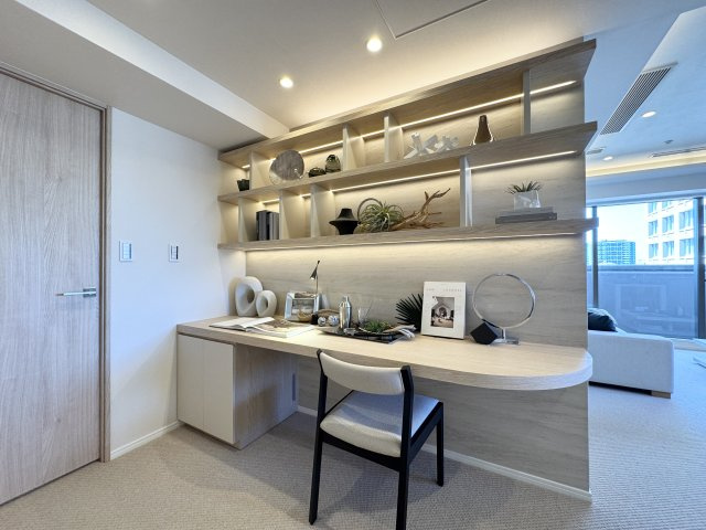 恵比寿ガーデンテラス壱番館の居間・リビング