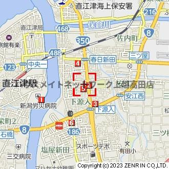 グレーシアの地図|位置図