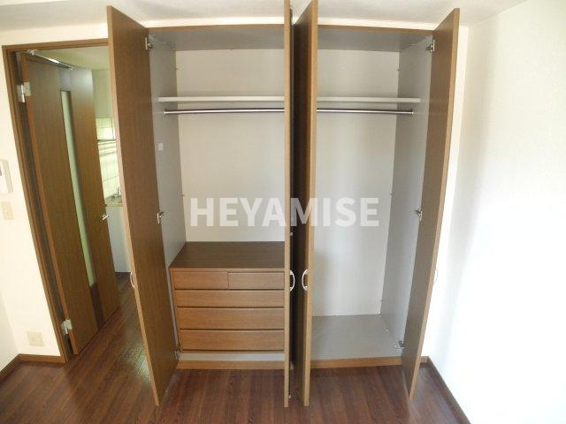 メゾンリバティーの収納|※室内画像は別号室のもの