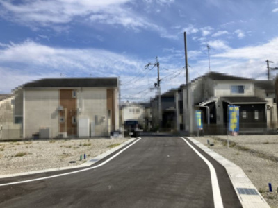 【前面道路含む現地写真】 | 大津市雄琴5丁目11付近　分譲地 | 2025年05月　撮影