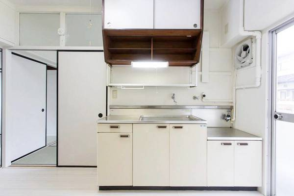 ビレッジハウス願万地2号棟のキッチン|ビレッジハウスの同一物件・同一タイプの間取りの写真です