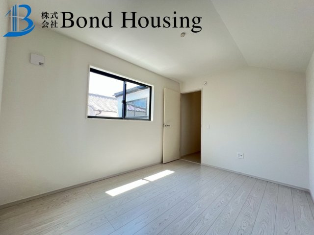 小中学校徒歩10分以内　霞ヶ丘3期1棟　新築戸建の寝室