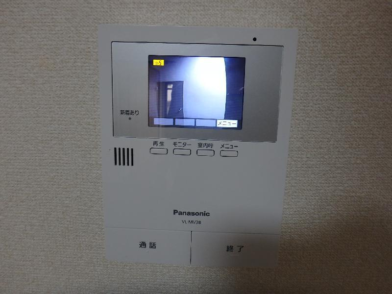 マンション塚口のセキュリティ|ＴＶモニター付インターフォン