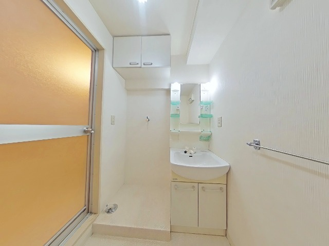 マンション塚口の洗面所|洗濯機置場