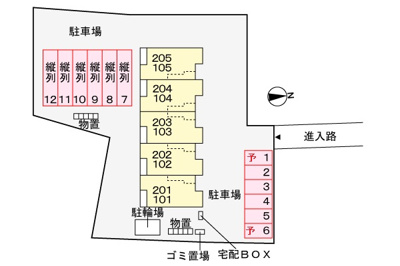 【区画図】 | ロイヤルオークⅢ