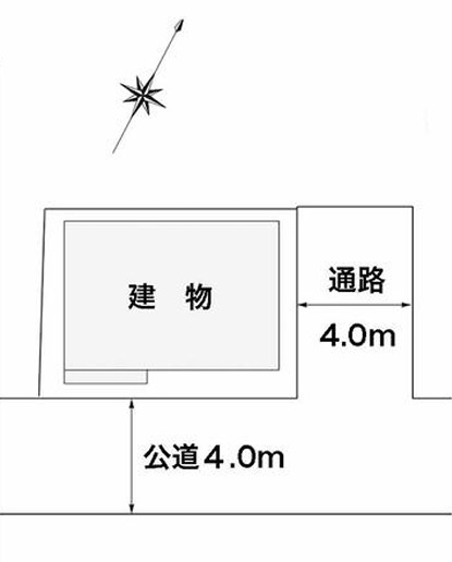 新築／三芳町北永井の区画図