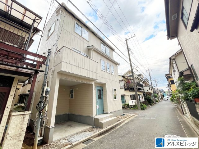 新築／三芳町北永井の前面道路含む現地写真