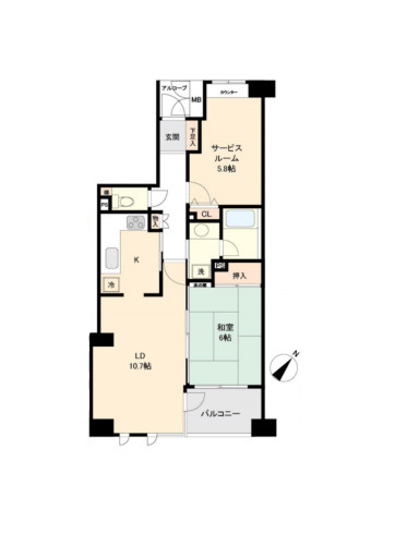 フラージュ北鴻巣