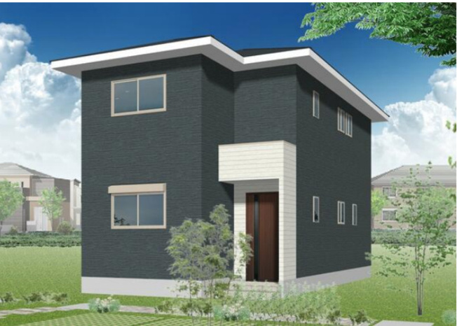 【外観パース】 | 南区城南町舞原　7号棟 | ☆外観パース☆