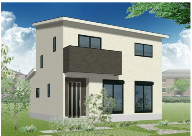 【外観パース】 | 南区城南町舞原　8号棟 | ☆外観パース☆