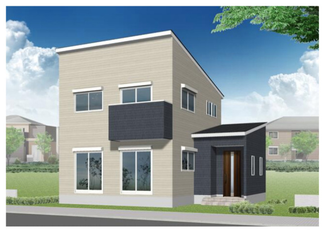 【外観パース】 | 南区城南町舞原　10号棟 | ☆外観パース☆