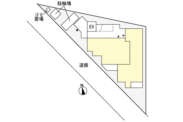 ピュアメゾン美沢の区画図