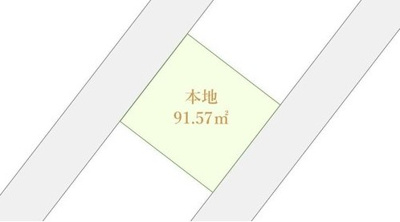 【区画図】 | 国分寺市東戸倉1丁目　売地　全1区画