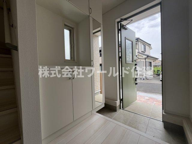 あきる野市小川の玄関