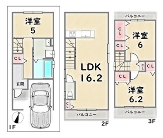 【間取り】 | 右京区西京極西向河原町