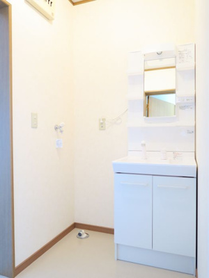 【洗面所】 | グレース手鎌 | 室内に洗濯機を置くことができます！