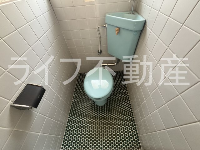 司ハウスのトイレ|ゆったりとした空間のトイレです