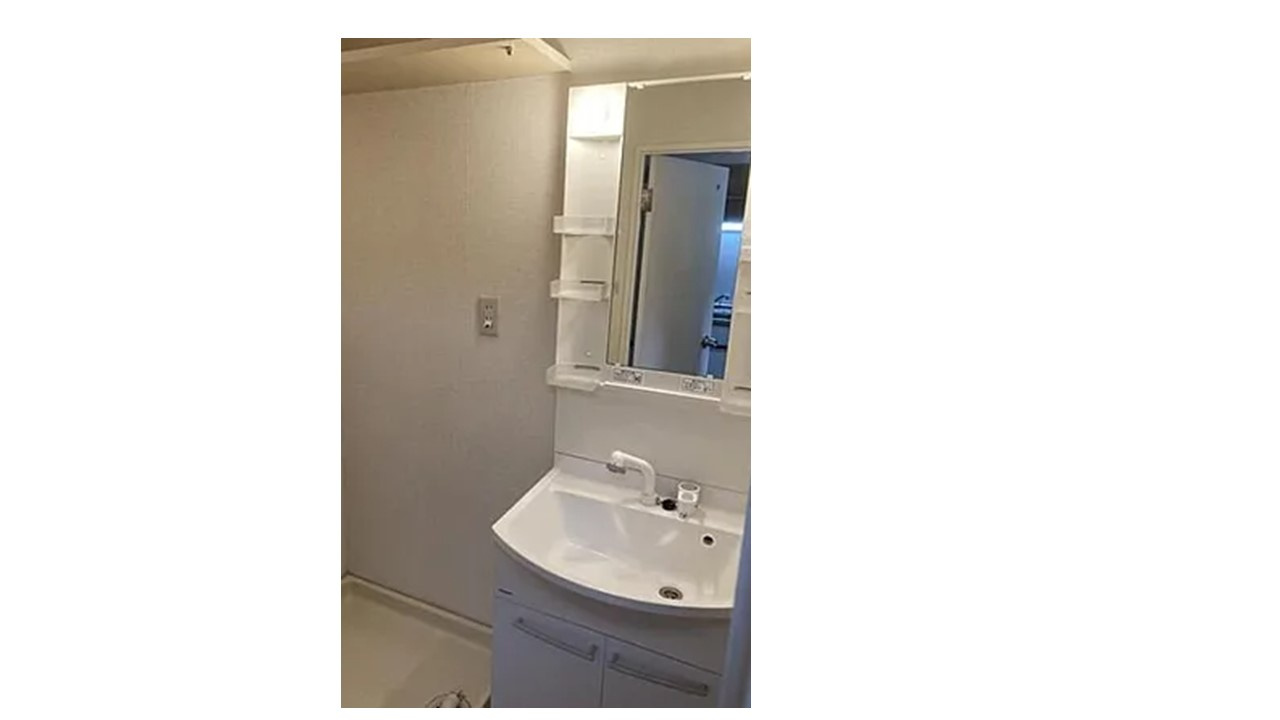 調布市深大寺東町2丁目　一棟マンション　熊谷組施工の独立洗面台