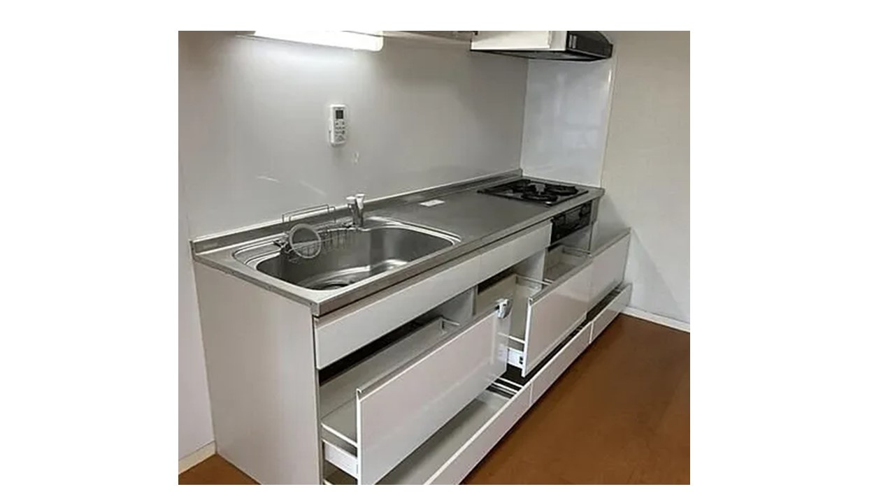 調布市深大寺東町2丁目　一棟マンション　熊谷組施工のキッチン