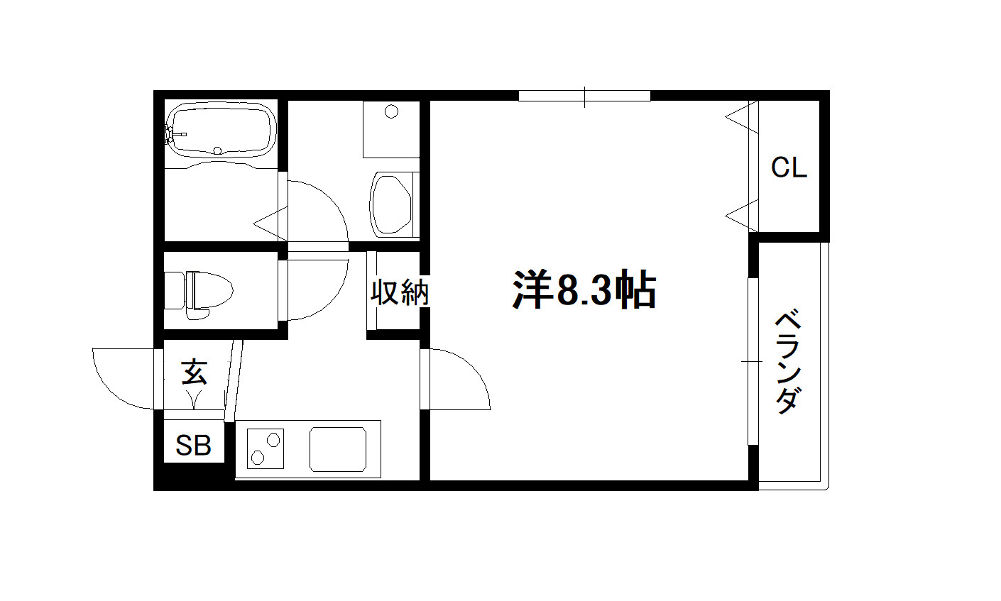 Brillante東野の間取り|【代表的な間取です】
