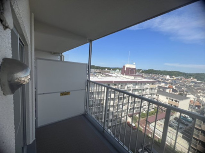 【バルコニー】西大寺サンハイツ一号棟 